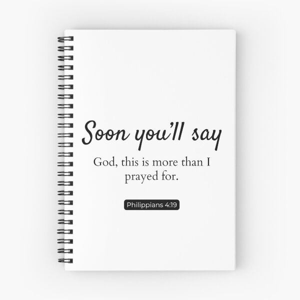 Item preview, Abundance Beyond Prayer | Philippians 4:19 designed and sold by Dwordsdaily.
