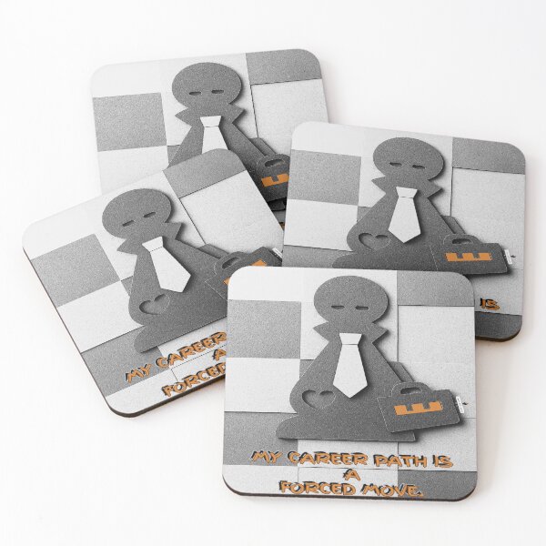 Item preview, My Career Path Is a Forced Move designed and sold by PawnShiftGoods.