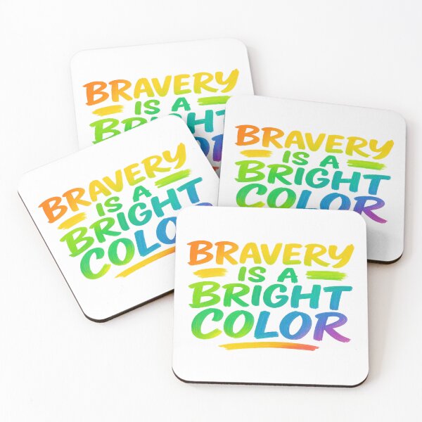 Item preview, Bravery is a Bright Color Rainbow designed and sold by Mai Tucents Designs.