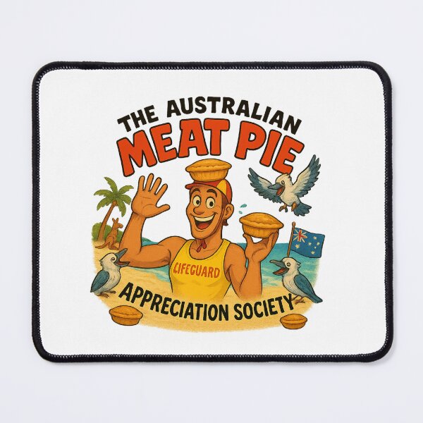 Item preview, Lifeguard Meat Pie Design designed and sold by The Australian Meat Pie Appreciation Society.
