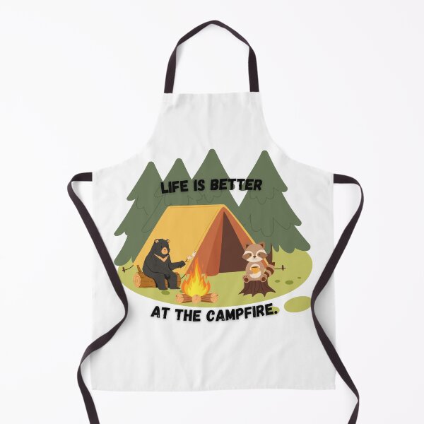 Item preview, Life Is Better At The Campfire Camping designed and sold by Pandakgdesigns.