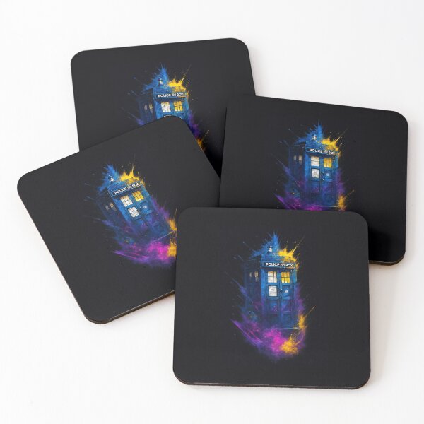 Item preview, TARDIS in Cosmic Colors designed and sold by SYYmas.