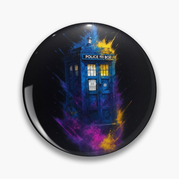 Item preview, TARDIS in Cosmic Colors designed and sold by SYYmas.