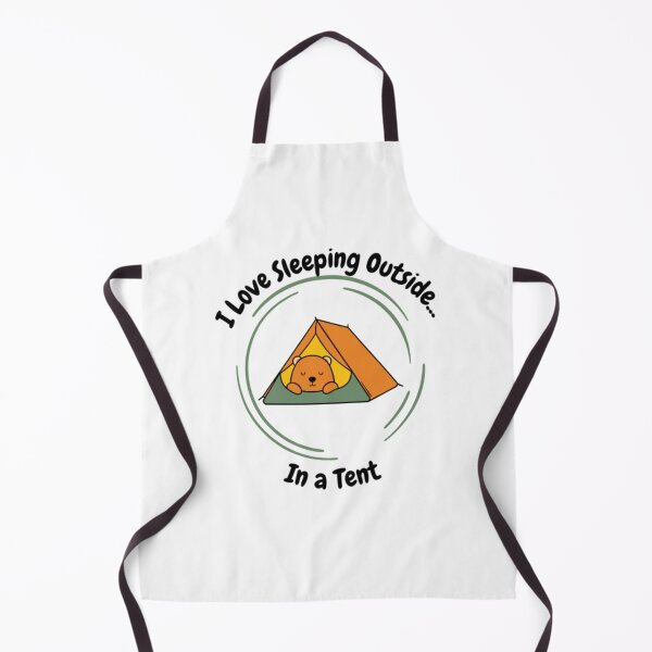 Item preview, I love sleeping outside...In a tent camping designed and sold by Pandakgdesigns.