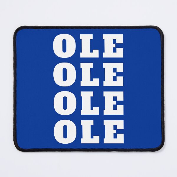 Item preview, OLE OLE OLE OLE (White On Blue) designed and sold by IKDG.