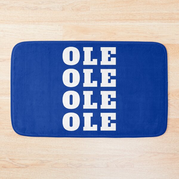 Item preview, OLE OLE OLE OLE (White On Blue) designed and sold by IKDG.