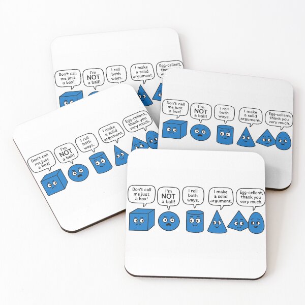 Item preview, Montessori Geometric Solids – Funny Teacher Comic designed and sold by MforMontessori.