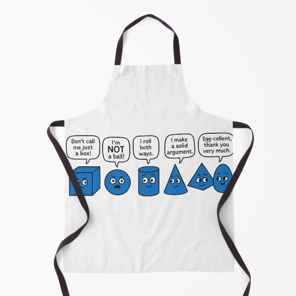 Item preview, Montessori Geometric Solids – Funny Teacher Comic designed and sold by MforMontessori.