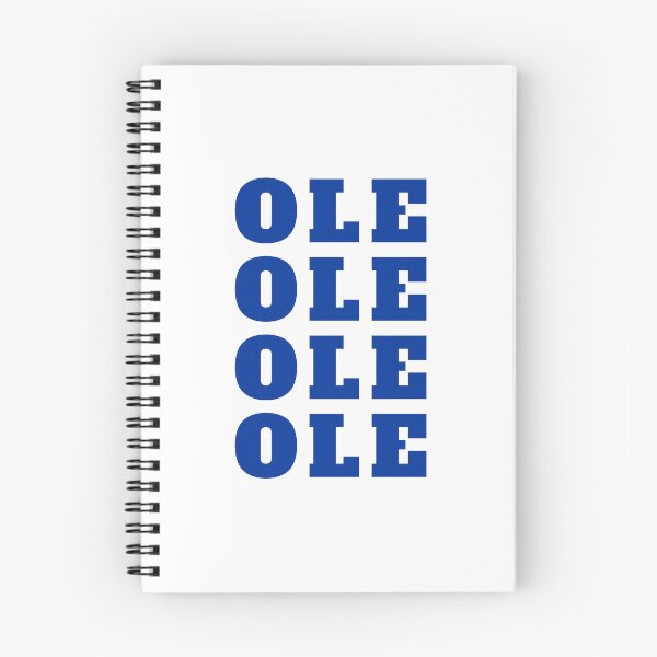 Item preview, OLE OLE OLE OLE (Blue On White) designed and sold by IKDG.