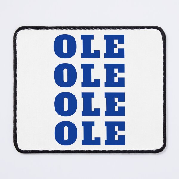 Item preview, OLE OLE OLE OLE (Blue On White) designed and sold by IKDG.