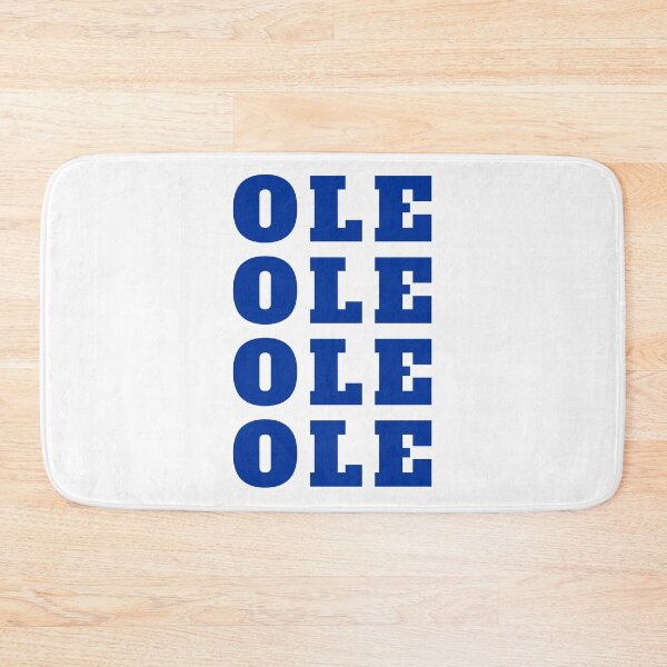 Item preview, OLE OLE OLE OLE (Blue On White) designed and sold by IKDG.