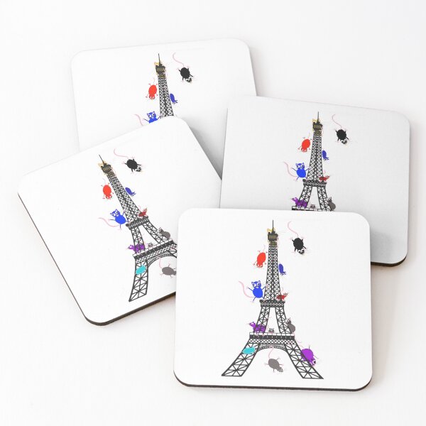 Item preview, Falling Eiffel Tower rats  designed and sold by Izzy Collison.