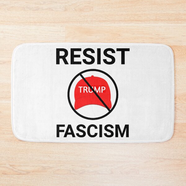 Artikelvorschau, Widerstehen Sie dem Faschismus, Anti-Trump-Design entworfen und verkauft von Rachel the Artist .