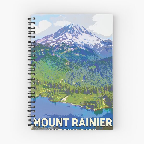Item preview, Mount Rainier National Park designed and sold by fatpoppydesign.