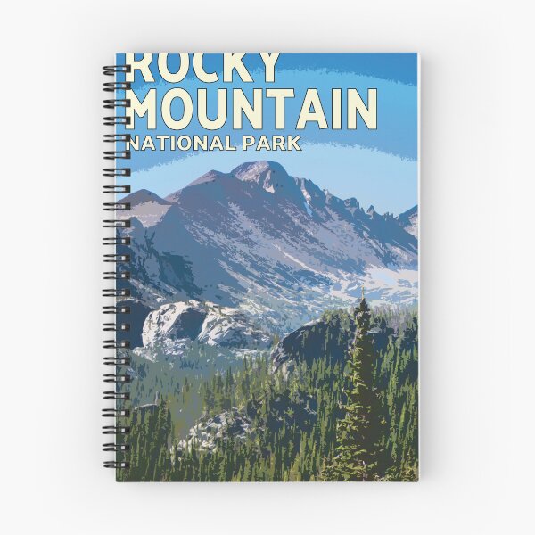 Item preview, Rocky Mountain National Park designed and sold by fatpoppydesign.