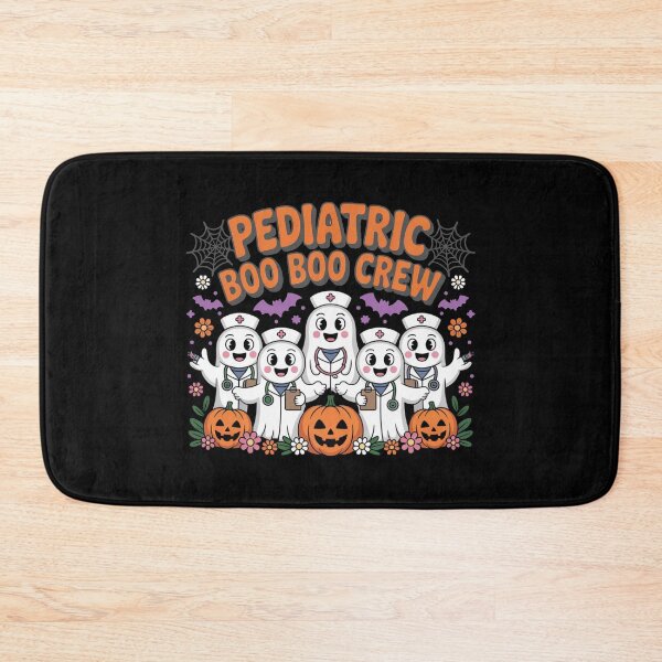 Item preview, Pediatric Nurse Boo Boo Crew Ghost Nurse Halloween Costume designed and sold by Dabbing Turtle Designs.