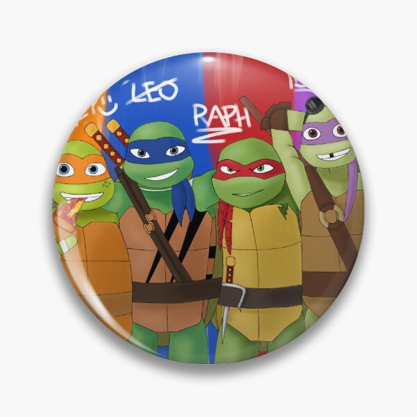 Artikelvorschau, TMNT 2012 Leo, Mikey, Donnie & Raph entworfen und verkauft von Leah'sArt&Stuff.
