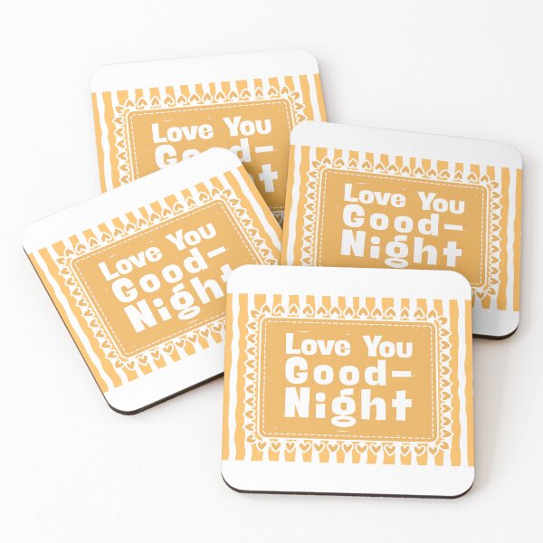 Item preview, Love You Goodnight in Yellow designed and sold by Dondonmart.