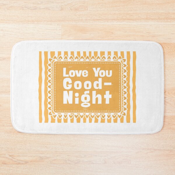 Item preview, Love You Goodnight in Yellow designed and sold by Dondonmart.