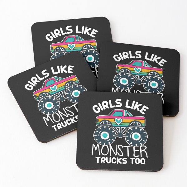 Item preview, Girls Like Monster Trucks Too designed and sold by NQArtist.