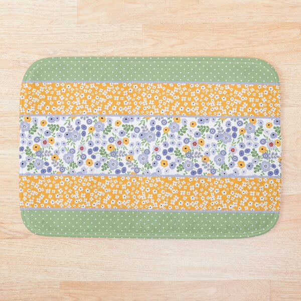 Item preview, Autumn Floral Pattern - Vintage Flowers, Polka Dot, Cottagecore Fall Design designed and sold by DaisyHouse.