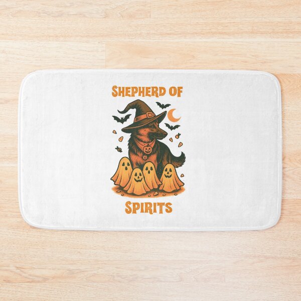 Item preview, Shepherd of Spirits — German Shepherd Halloween with Ghosts designed and sold by VibeOasis.