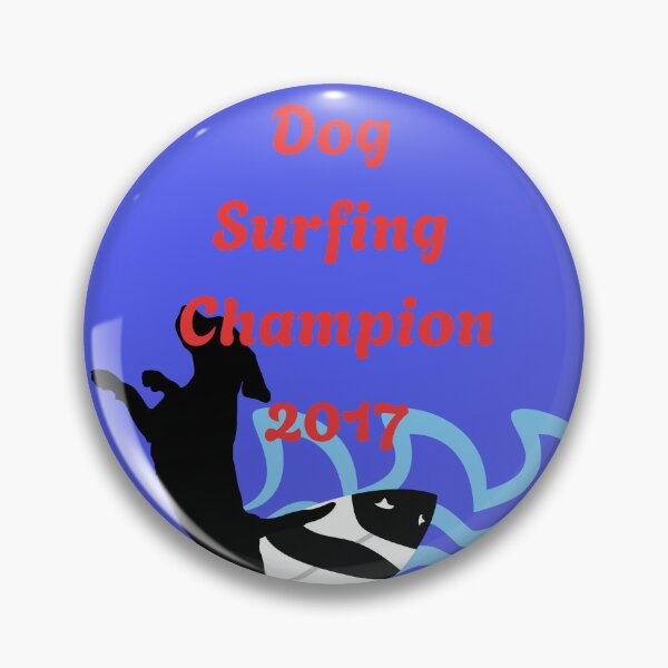 Item preview, Dog Surfing designed and sold by spcecadtcreate.