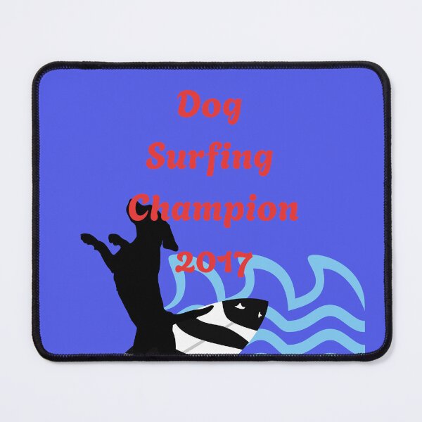 Item preview, Dog Surfing designed and sold by spcecadtcreate.