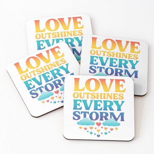 Item preview, Love Outshines Every Storm  designed and sold by Mai Tucents Designs.