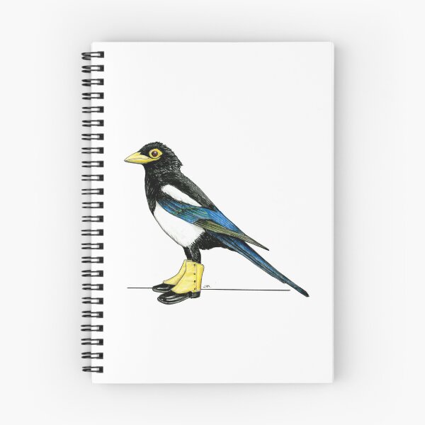 Item preview, California Magpie in Spats designed and sold by JimsBirds.