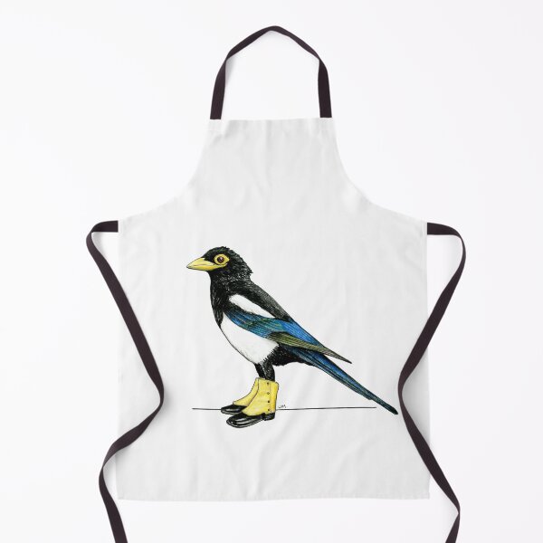 Item preview, California Magpie in Spats designed and sold by JimsBirds.