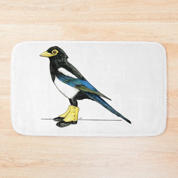 Item preview, California Magpie in Spats designed and sold by JimsBirds.