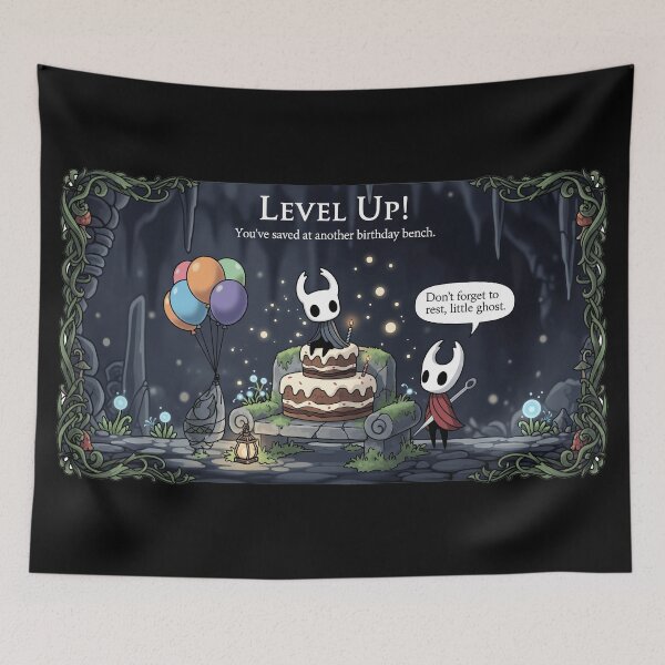 Item preview, Hollow Knight Birthday designed and sold by DeviantMerch.