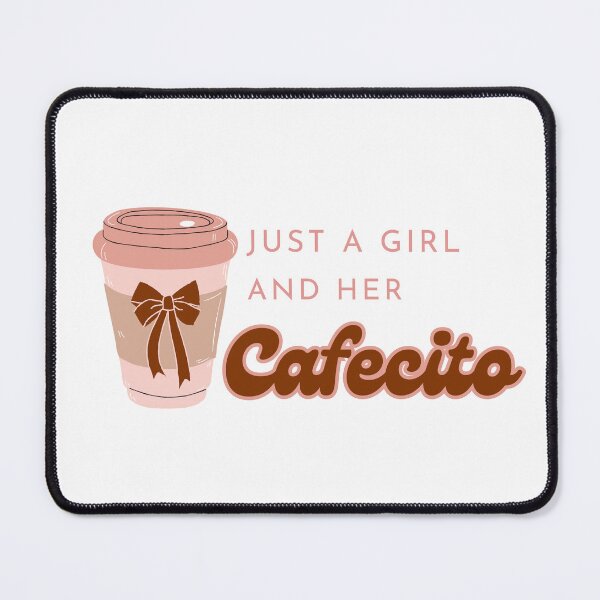 Item preview, Just a Girl and Her Cafecito – Cute Coffee Design for Latina Women designed and sold by PJZShop.
