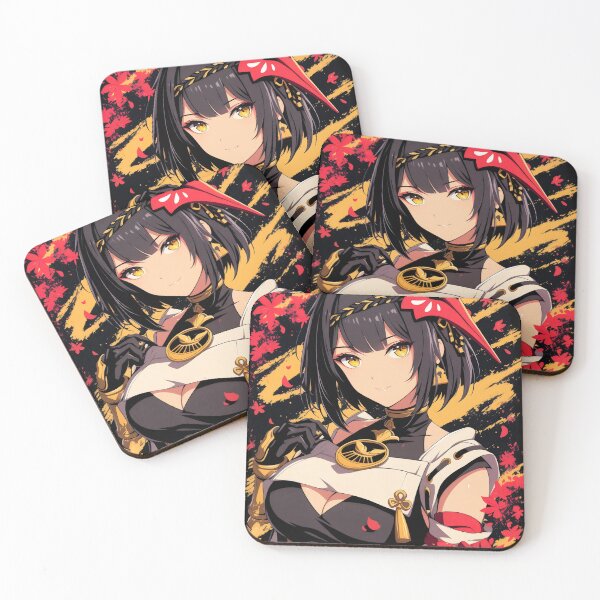 Item preview, Kujou Sara: Tengu General's Electro Storm in Inazuma designed and sold by Senpaiwaves.