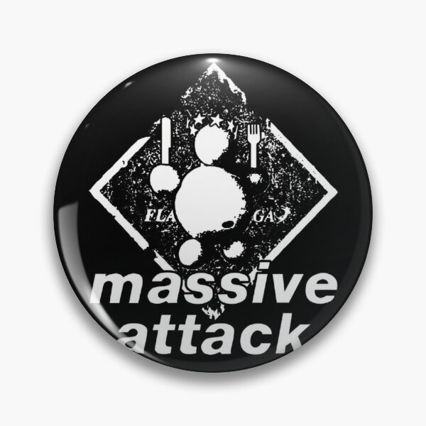 Item preview, Ma.ssive. Atta.ck. Dark Atmospheric Inspired Graphic With Depth designed and sold by ReRosenbaum.