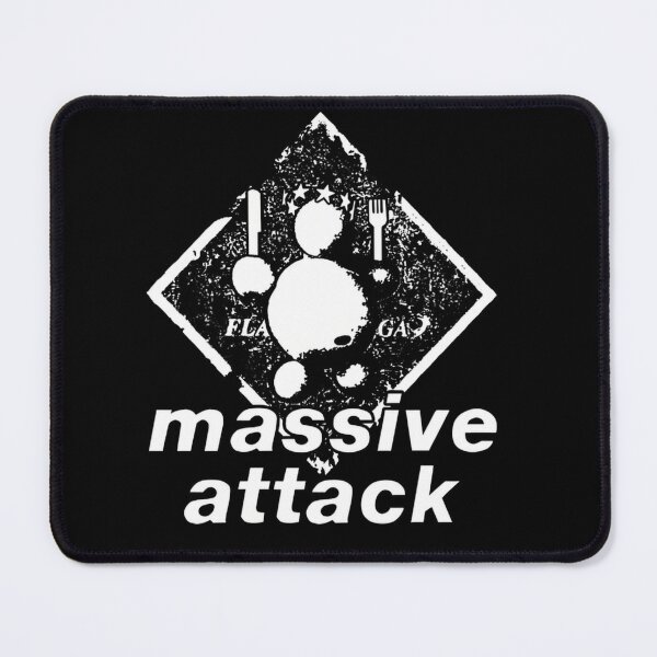 Item preview, Ma.ssive. Atta.ck. Dark Atmospheric Inspired Graphic With Depth designed and sold by ReRosenbaum.