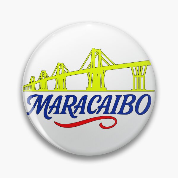 Artikelvorschau, Maracaibo Venezuela Brückensilhouette | Künstlerisches Design des Maracaibo-Sees entworfen und verkauft von Travellerz.