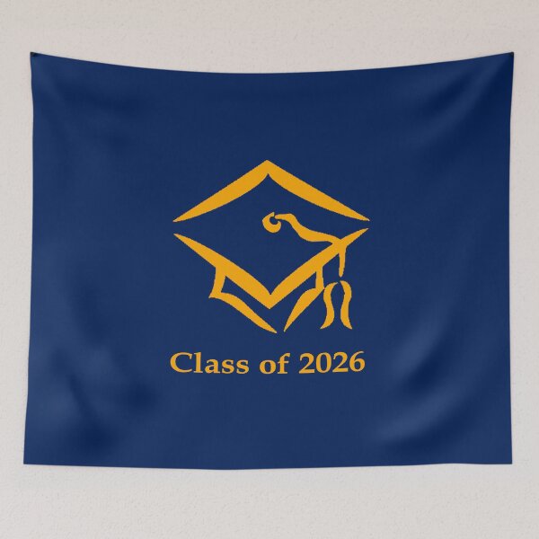 Item preview, Class of 2026 Navy and Gold designed and sold by ZaryaParx.