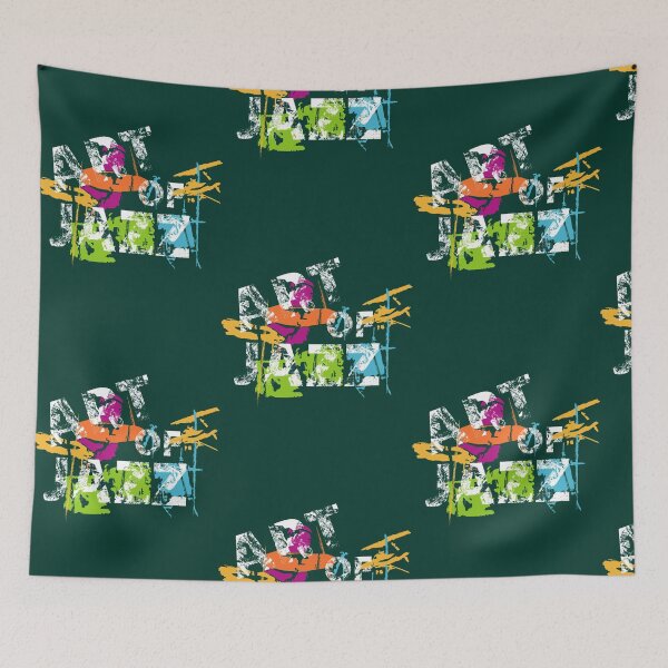 Item preview, Fancy and Colorful Abstract Drummer  designed and sold by TaesPlace.