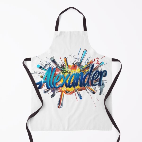 Item preview, Alexander Graffiti Name Art – Bold Urban Street Style designed and sold by AlexLineArt.