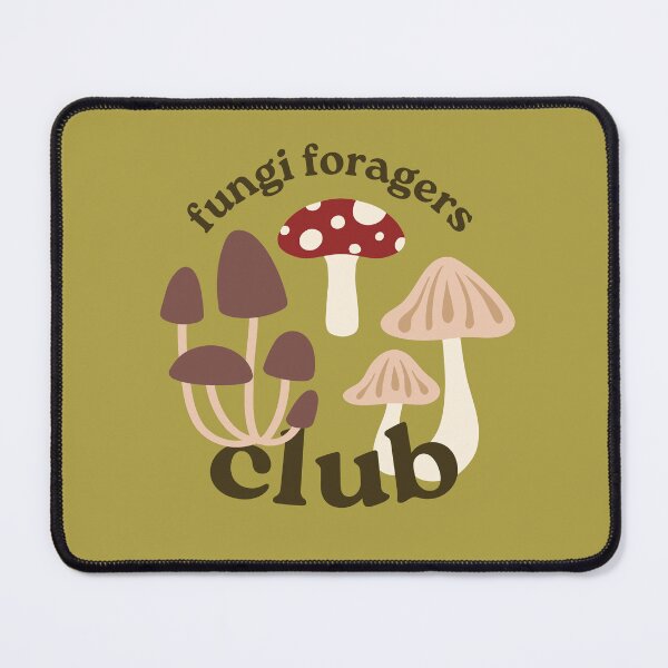 Item preview, fungi foragers club designed and sold by cozy creatures council.