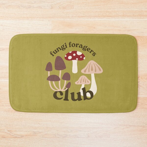 Item preview, fungi foragers club designed and sold by cozy creatures council.