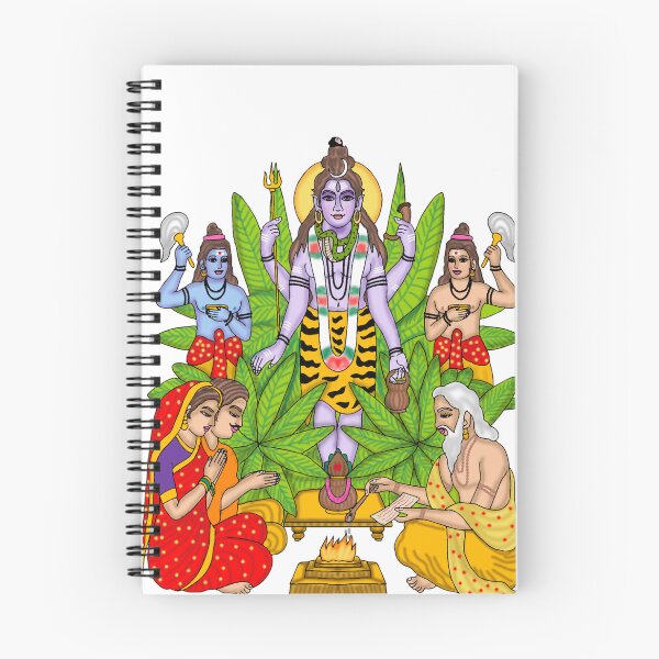 Item preview, Lord Shiva Digital Painting | Mahadev Spiritual Wall Art, Hindu God Meditation Artwork designed and sold by Harshit_Digital_Arts.