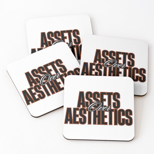 Item preview, Assets Over Aesthetics™ Quiet Wealth Speaks Louder designed and sold by Compound Money.