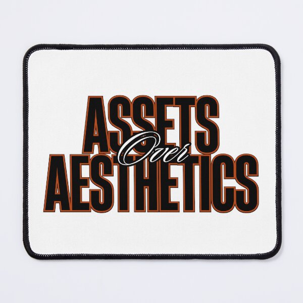 Item preview, Assets Over Aesthetics™ Quiet Wealth Speaks Louder designed and sold by Compound Money.