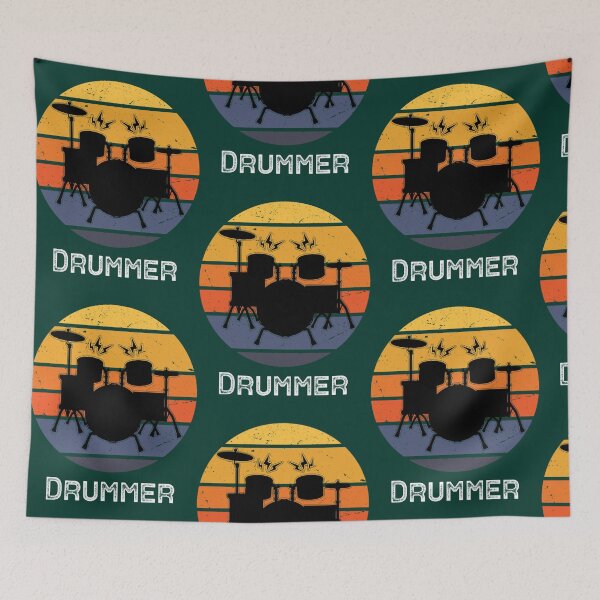 Item preview, Drum Set Drumming Lovers  designed and sold by TaesPlace.