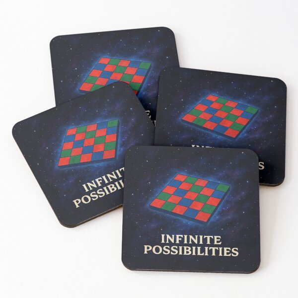 Item preview, Cosmic Montessori Checkerboard – Infinite Possibilities designed and sold by MforMontessori.