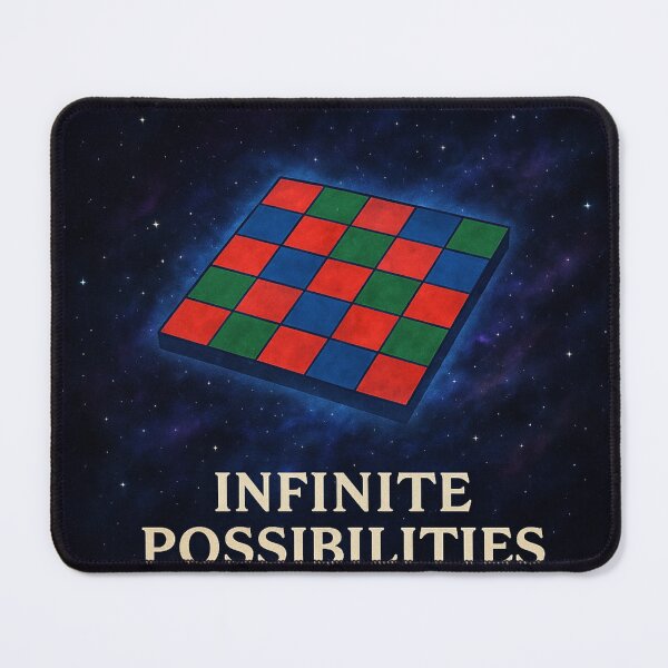 Item preview, Cosmic Montessori Checkerboard – Infinite Possibilities designed and sold by MforMontessori.