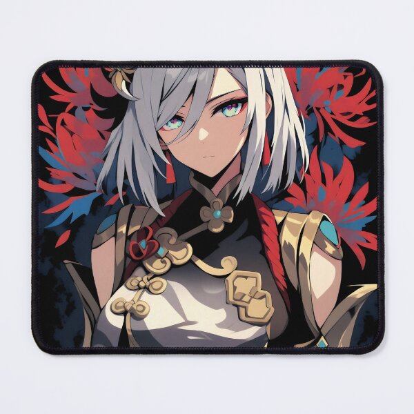 Item preview, Shenhe: Adeptus' Frozen Pledge in Liyue's Peaks designed and sold by Senpaiwaves.
